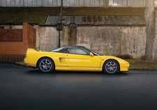 Honda NSX Yellow (A2) Size Poster Print Wall Picture Car VTI Type R Classic Vtec