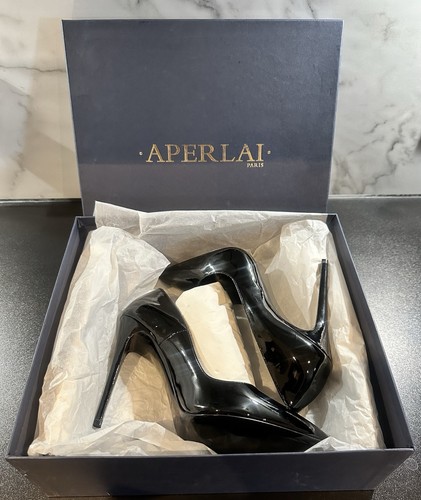 Aperlai patent leather heels - aperlai,