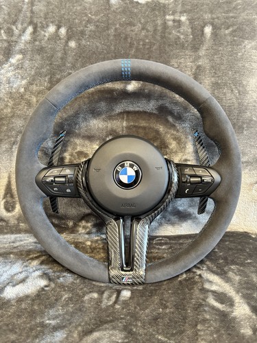Bmw steering wheel blue - cs, 1
