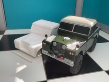 Rc rock crawler body Shell 1/10 Land Rover Style Suit Tamiya  CC02 Etc.