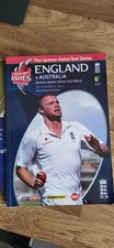 Lord's Ashes 2009 Cricket Programme & Day 5 Match Ticket From Famous Win