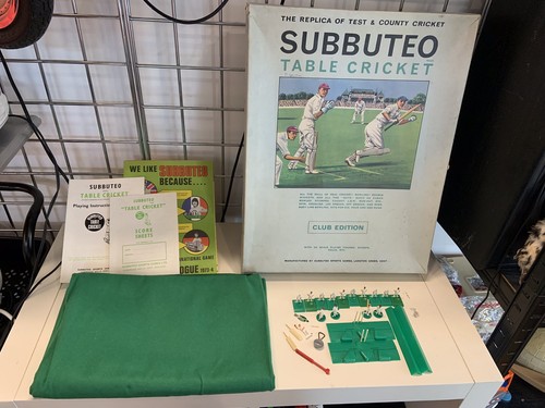 Subbuteo table cricket club - subbuteo,