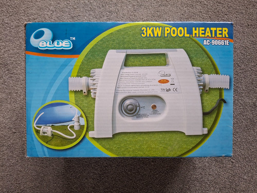 Blue 3kw pool heater ac - blue,