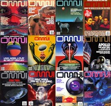 OMNI Magazine's - 1978-1997 *COMPLETE RUN* (2 DVD's) + *BONUS* Starlog Cinemagic