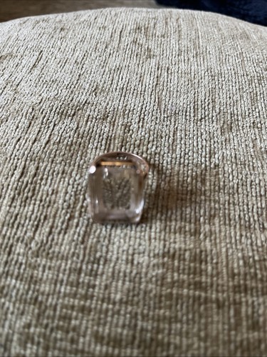 Antique emerald cut cocktail - antique,