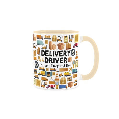Delivery driver mug novelty - mug,