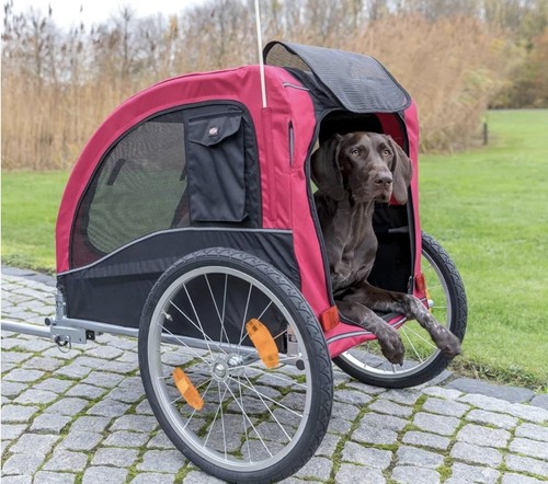 Trixie pet bicycle trailer - pet,
