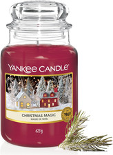 Yankee Candle Scented Candle Christmas Magic Large Jar Candle Long Burning Candl