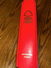 Nottingham Forest Official Programme Binder