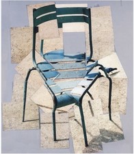 David Hockney Chair 1985 Large