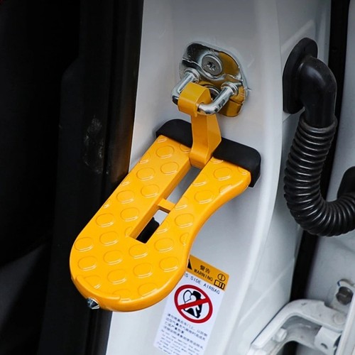 Folding car door latch hook - latch,