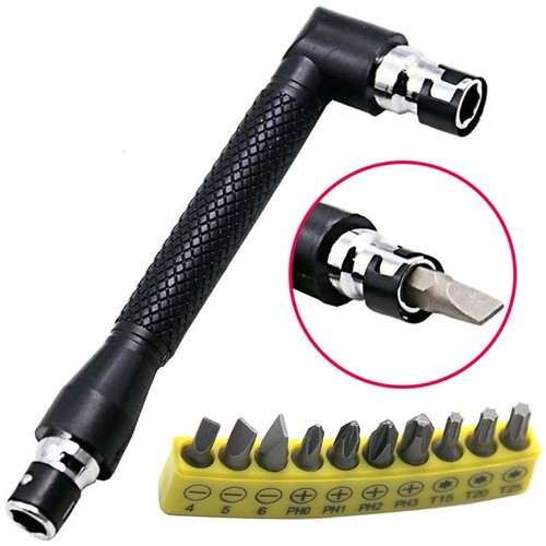 Angled screwdriver bit holder - angled,