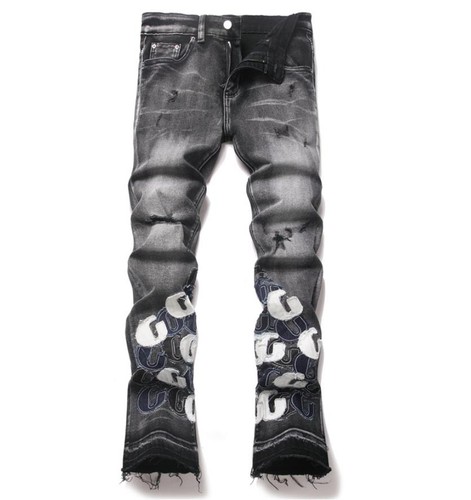 Men black cotton denim - men's,