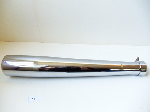 Chrome dunstall style muffler - dunstall-style,