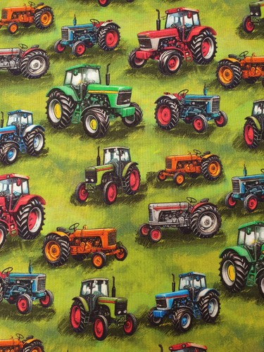 Tractor fabric 100 cotton - 100%,