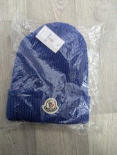 Moncler Blue Beanie Winter Hat