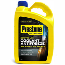 Prestone Coolant Antifreeze Ready to Use Universal Summer Winter -37° to 129C 4L