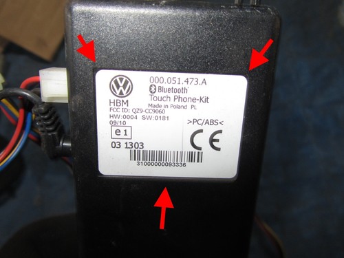 Bluetooth touch phone - vw, kit
