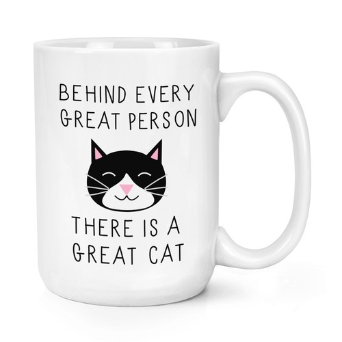 Behind every great person - behind,
