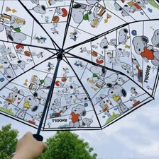1 x Super Cute Colourful SNOOPY Umbrella PEANUTS for Rainy Days