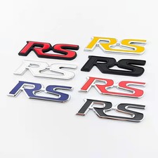 1x Metal RS Emblem Badge