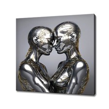 Shiny Metallic Lovers Girls