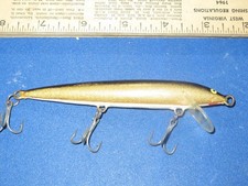 Rapala Original Finalnd OLD Round Lip, great shape Gold F13
