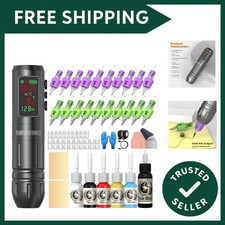 Kit 77PCS Wireless Tattoo Gun