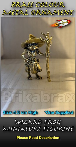 Wizard frog miniature - wizard,