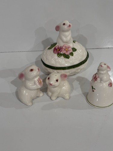 Avon bunny trinket - avon, box
