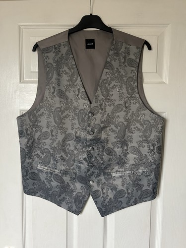 Dobell grey paisley men - grey,