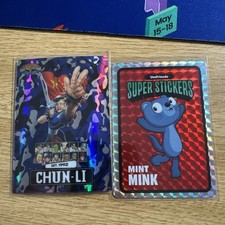 PSA - Street Fighter Promo - Chun Li (Blue Stars) 25/100 + Free Promo Sticker