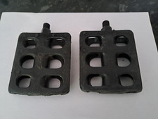 OLD SCHOOL BMX GT 6 HOLE BIKE PEDALS 1/2"
