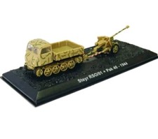 AMERCOM Collection 1:72 Military Vehicles STEYR RSO/01 + PAK 40 with Magazine