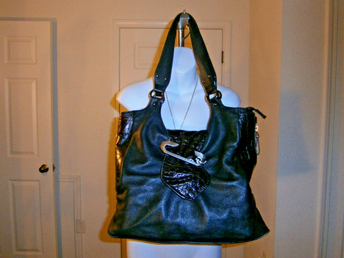Ripani black italian leather - black,
