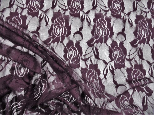 Stretch lace apparel fabric - lace,
