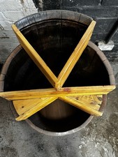 Whiskey oak barrel for plants 