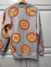 Lazy Oaf Mens Grey Pizza