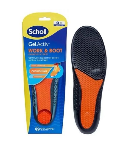 Scholl gel activework insoles - gel,