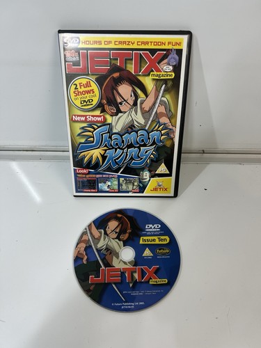 Jetix magazine dvd issue - jetix, 10