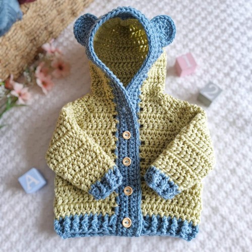 Handmade crochet teddy bear - crochet,