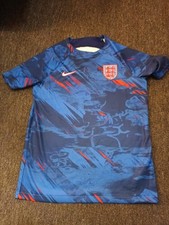 Nike England 3 Lions Blue