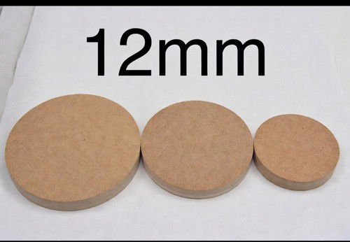 12mm mdf circle square - circle, edge