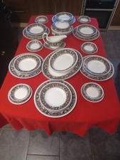 Wedgwood Florentine Navy