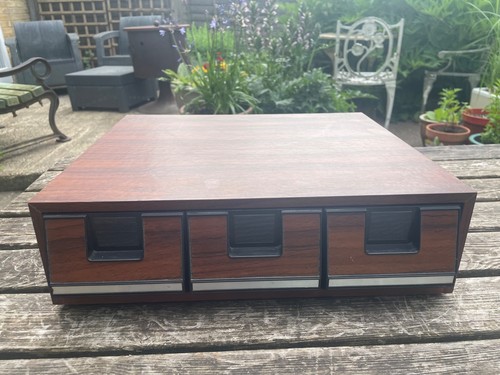 Vintage wood effect drawer - wood, 3