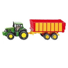 Siku 1650 Diecast Claas Tractor  with Silage Trailer Scale 1:87