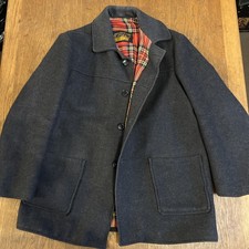 Men's Grey Donkey Jacket Size