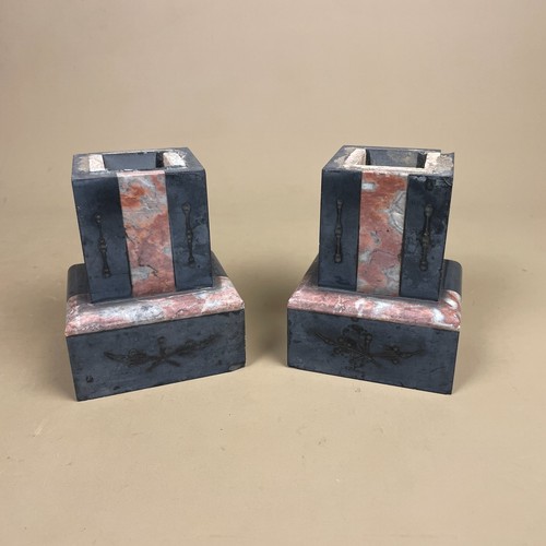 Pair stone marble - pair,