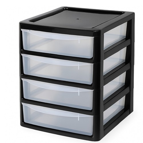 Plastic storage drawers - a4,