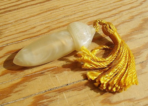 Vtg 1940s 50s pearlised - pearlised, acorn